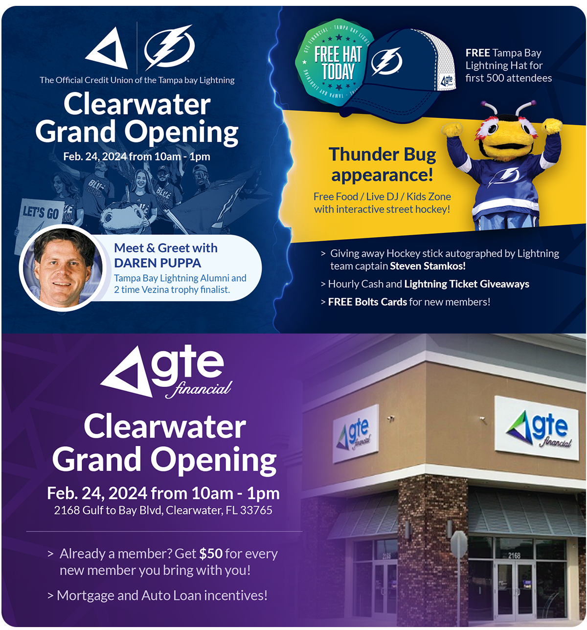 Gran inauguración de Clearwater